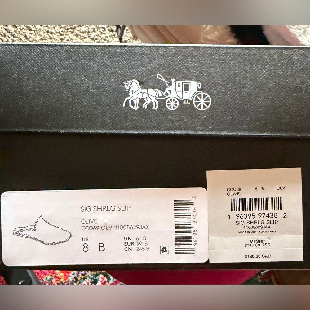 Coach shearling slippers - Picture 5 of 5